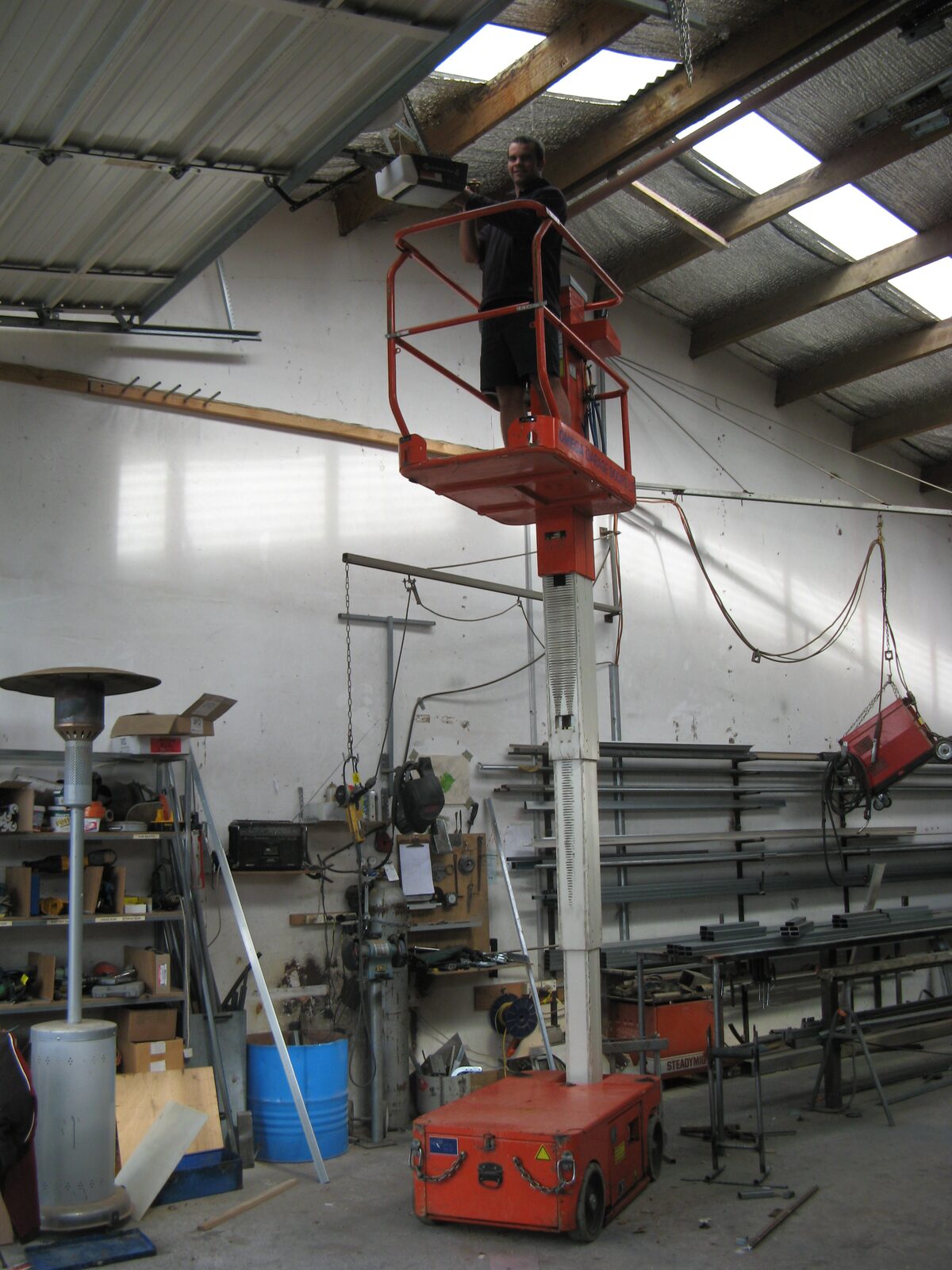 Crane Truck and Ute