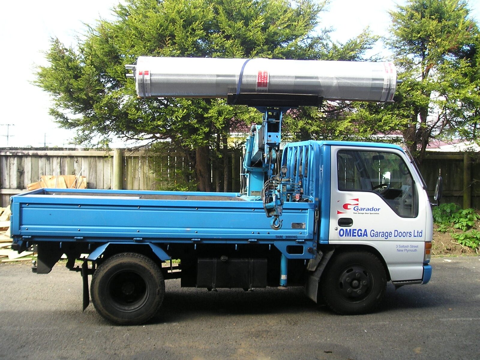 Crane Truck and Ute