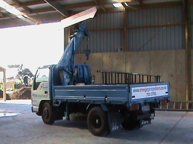 Crane Truck and Ute