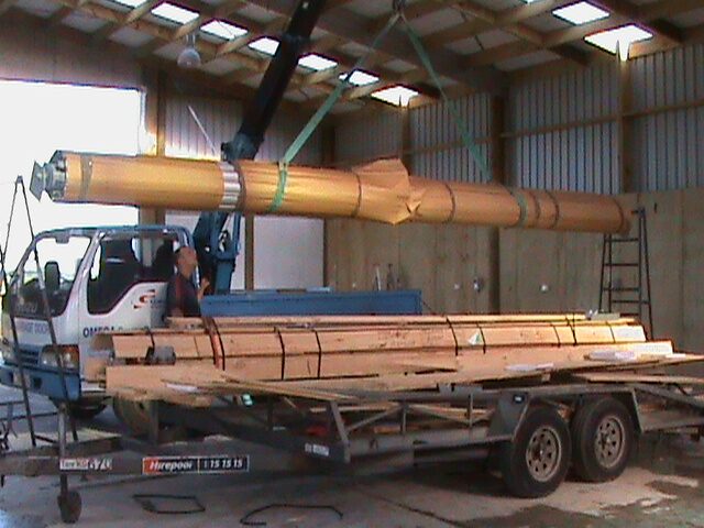 Crane Truck and Ute