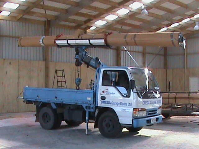 Crane Truck and Ute