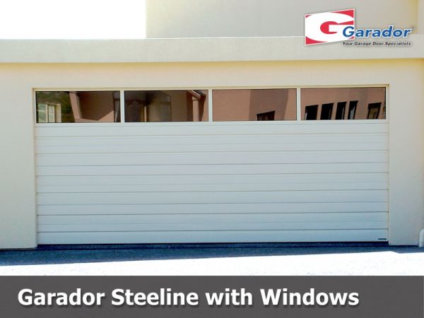 Garador Steeline with Window Panel